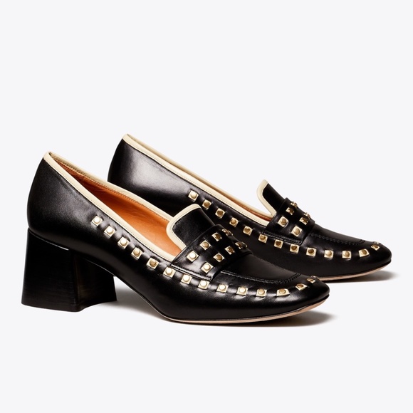 NIB Tory Burch Loafer with heel - Picture 1 of 2